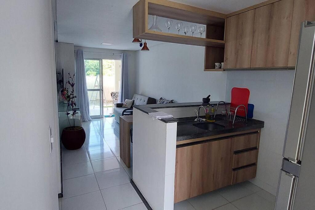 Апартаменты Lindo Flat Terreo Em Порту-де-Галиньяш Экстерьер фото